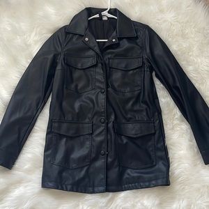H&M leather jacket
